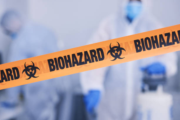 Professional Blood Cleanup technician working in Markham, TX